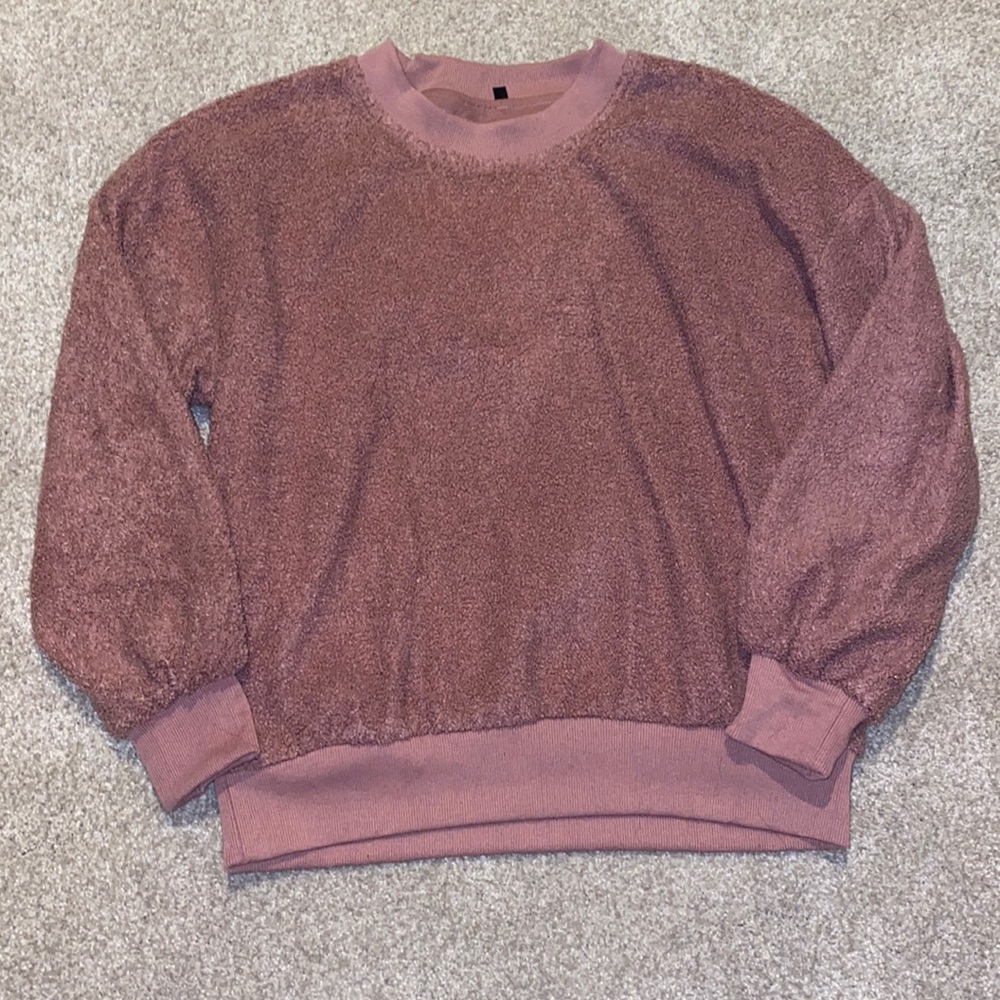 Super soft pink sweatshirt